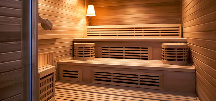 Outdoor Sauna Setup in Kitchener, ON