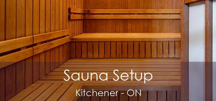 Sauna Setup Kitchener - ON
